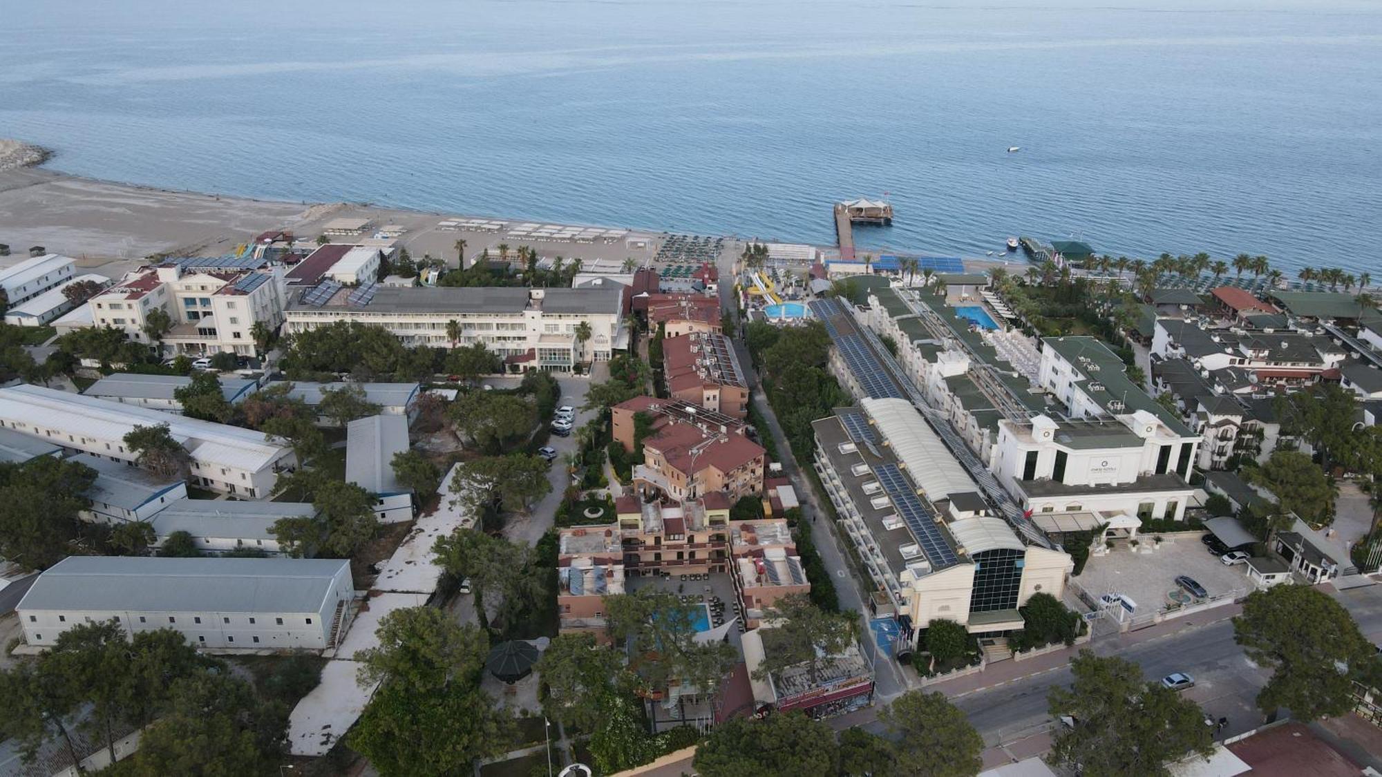 Aleria Belport Beach Hotel 벨디비 외부 사진